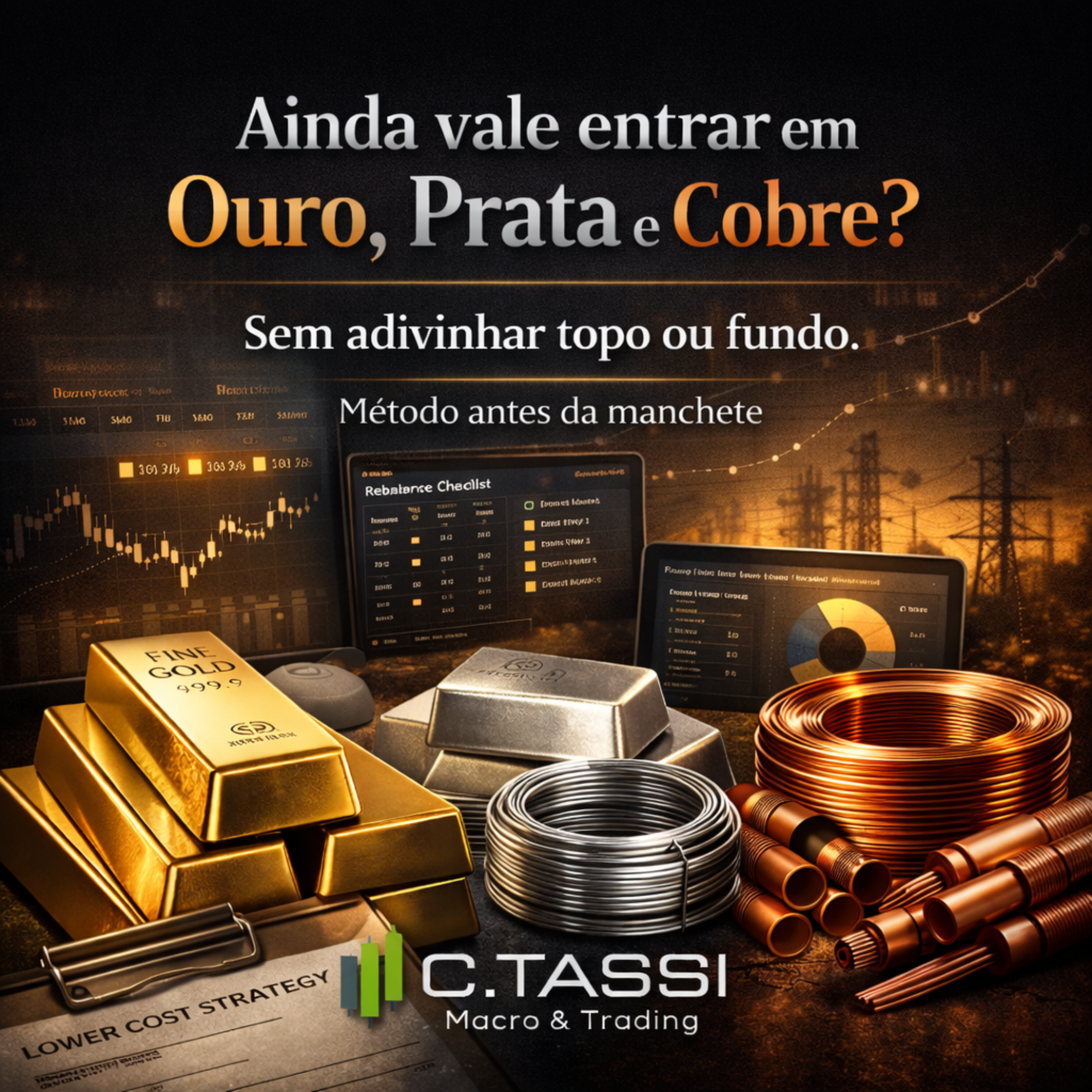 Ainda vale entrar em Ouro, Prata e Cobre?
